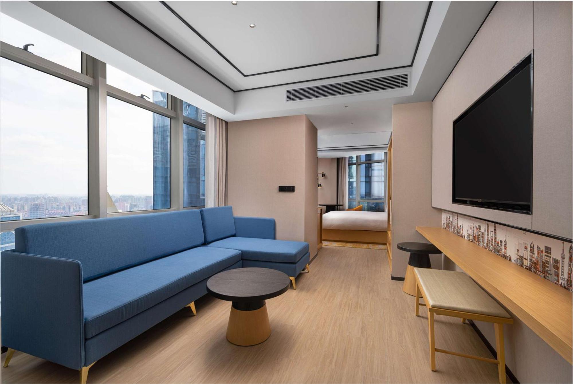 Hilton Garden Inn Shanghai Lujiazui Экстерьер фото